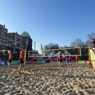 X-Zone Events Beachvolleyball Feld